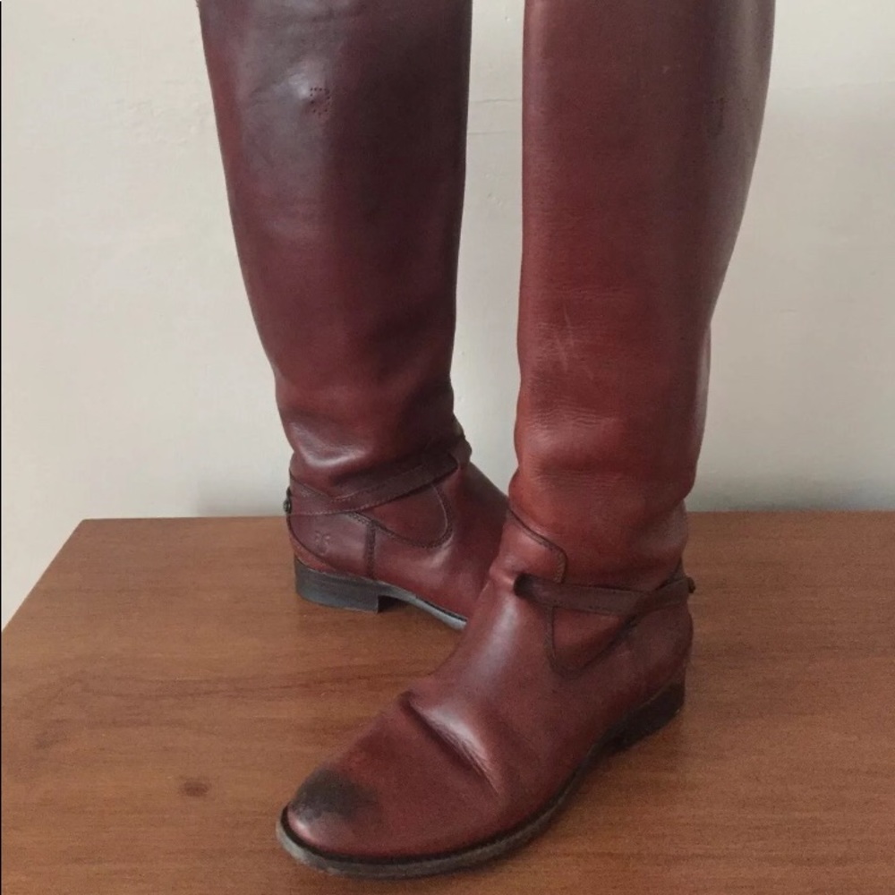 Frye womens Lindsay Plate Boots